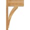 Ekena Millwork Thorton Block Rough Sawn Outlooker, Western Red Cedar, 8"W x 18"D x 30"H OUT08X18X30THR05RWR - alternate 2